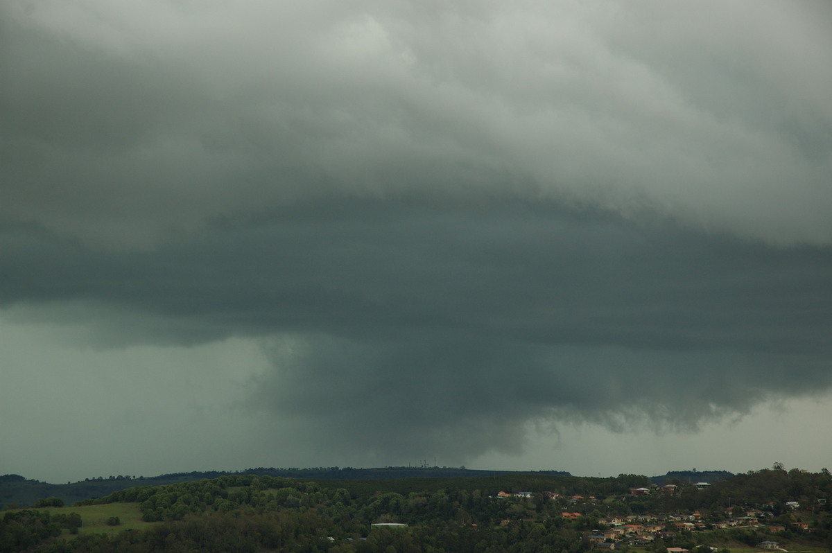 cumulonimbus thunderstorm_base : Lismore, NSW   29 October 2007