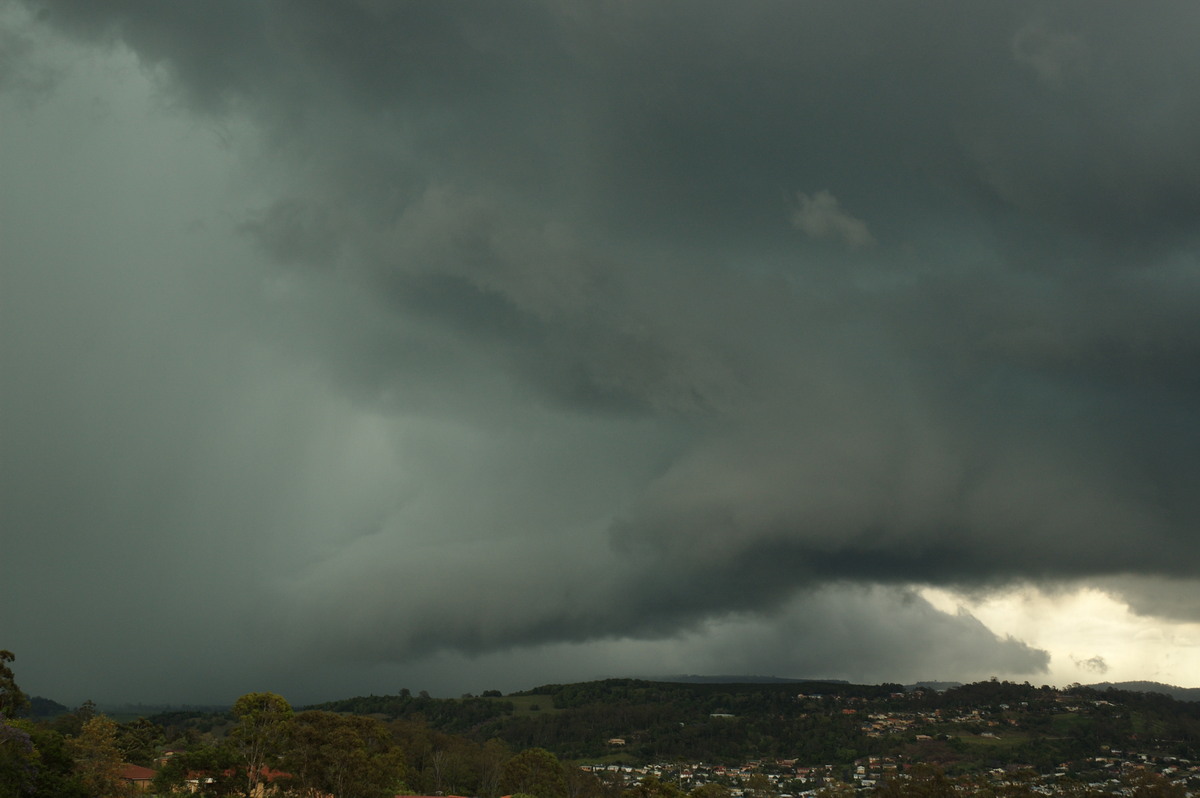 raincascade precipitation_cascade : Lismore, NSW   29 October 2007