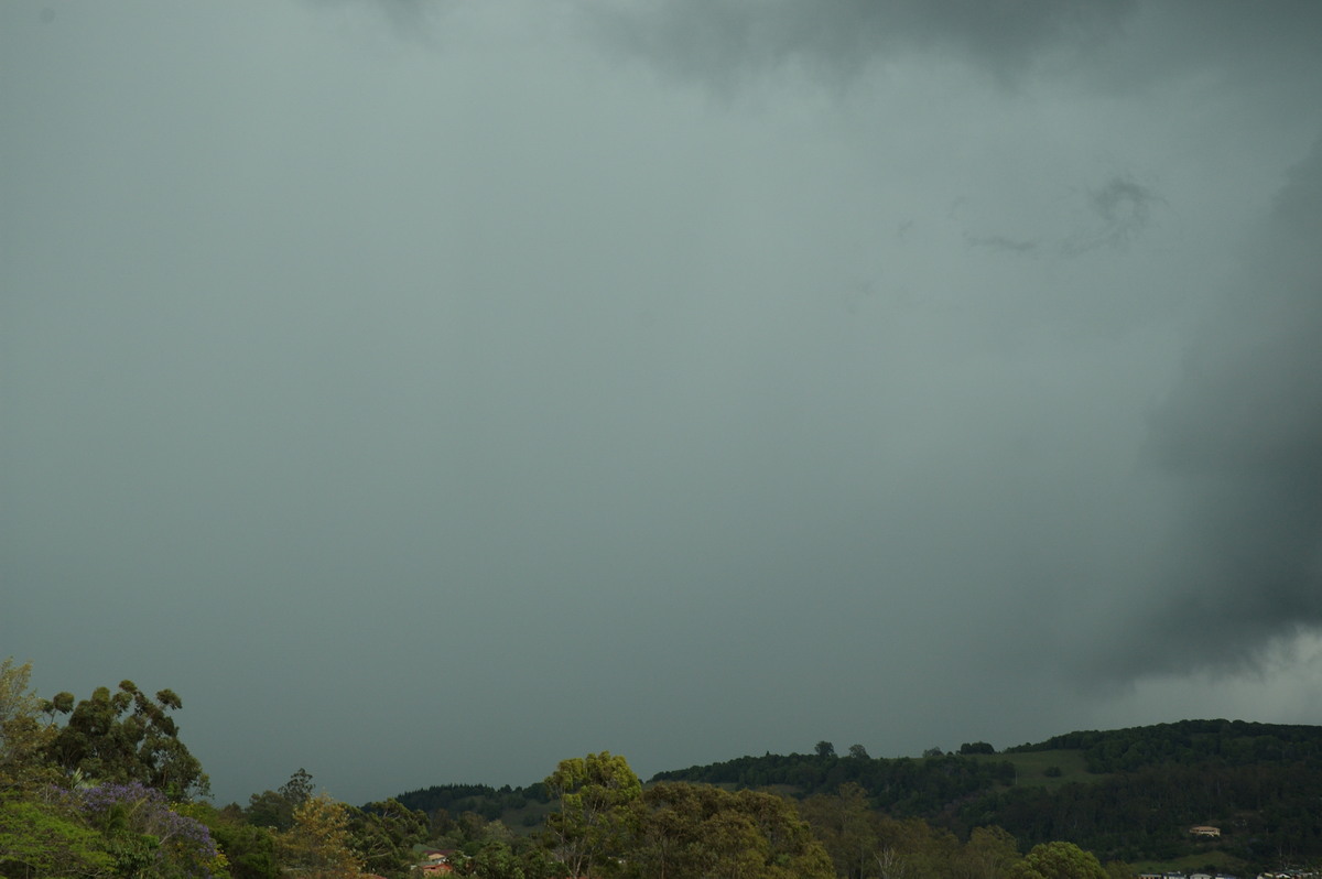 raincascade precipitation_cascade : Lismore, NSW   29 October 2007