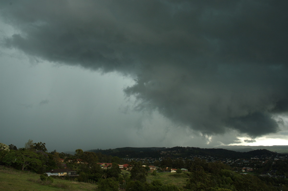 cumulonimbus thunderstorm_base : Lismore, NSW   29 October 2007