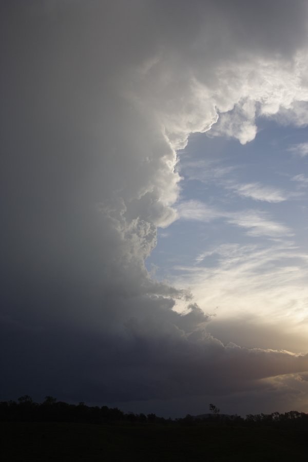 cumulonimbus thunderstorm_base : near Kyogle, NSW   30 October 2007