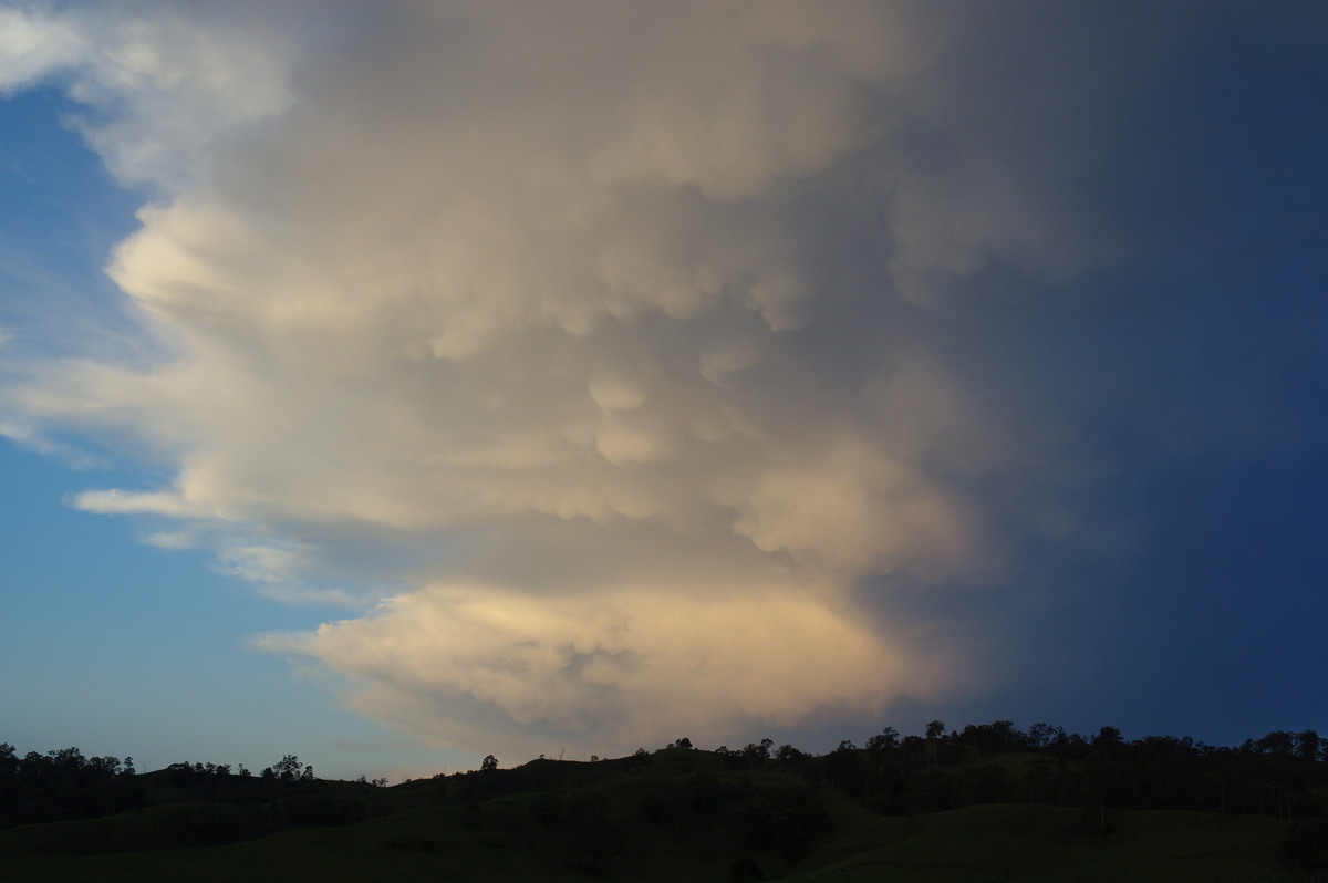 mammatus mammatus_cloud : W of Kyogle, NSW   30 October 2007