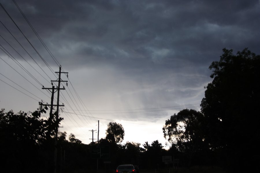 raincascade precipitation_cascade : North Richmond, NSW   14 November 2007