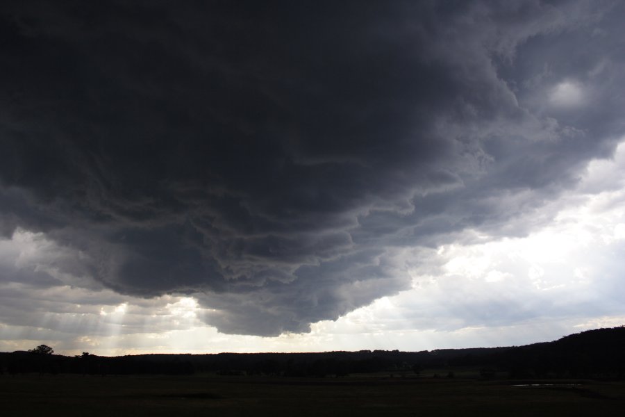 cumulonimbus thunderstorm_base : Marulan, NSW   17 November 2007