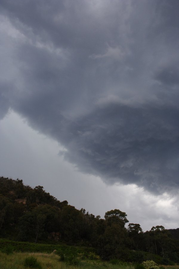 cumulonimbus thunderstorm_base : Lithgow, NSW   19 November 2007