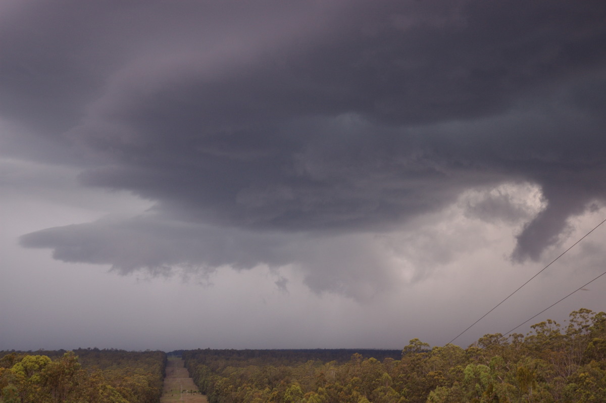 cumulonimbus thunderstorm_base : Rappville, NSW   4 December 2007