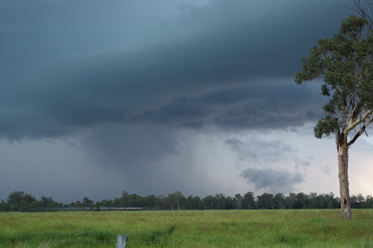 cumulonimbus thunderstorm_base : Shannon Brook, NSW   4 December 2007