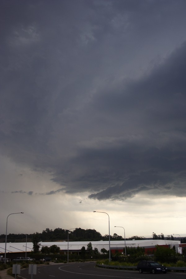 cumulonimbus thunderstorm_base : Prospect, NSW   16 January 2008