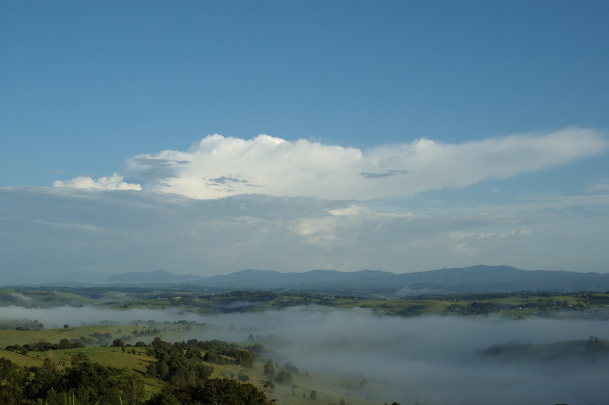 thunderstorm cumulonimbus_incus : McLeans Ridges, NSW   8 February 2008