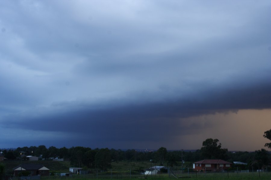 shelfcloud shelf_cloud : Schofields, NSW   24 March 2008