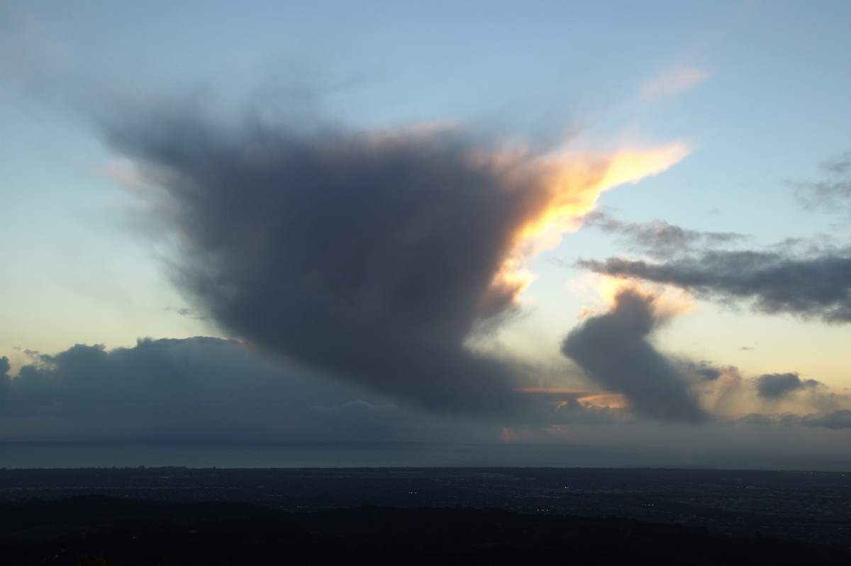 cumulus congestus : Mt Lofty, SA   21 August 2008