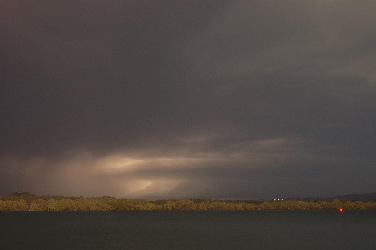 cumulonimbus thunderstorm_base : Ballina, NSW   12 September 2008