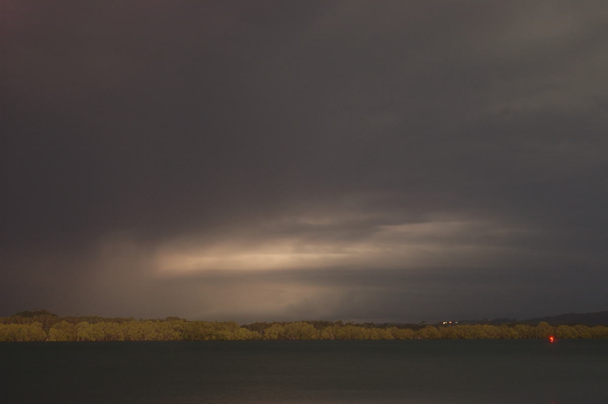 cumulonimbus thunderstorm_base : Ballina, NSW   12 September 2008