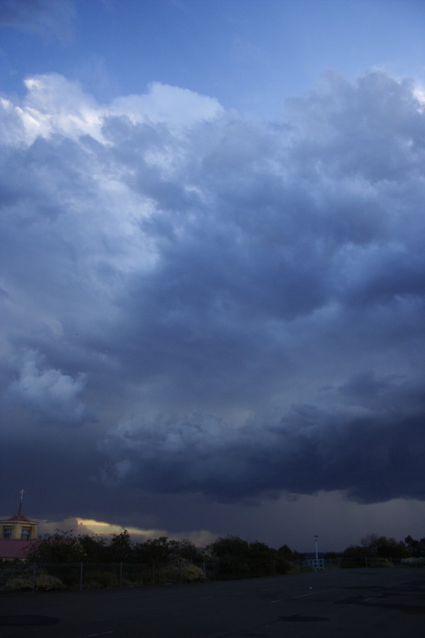 cumulonimbus thunderstorm_base : Quakers Hill, NSW   14 September 2008