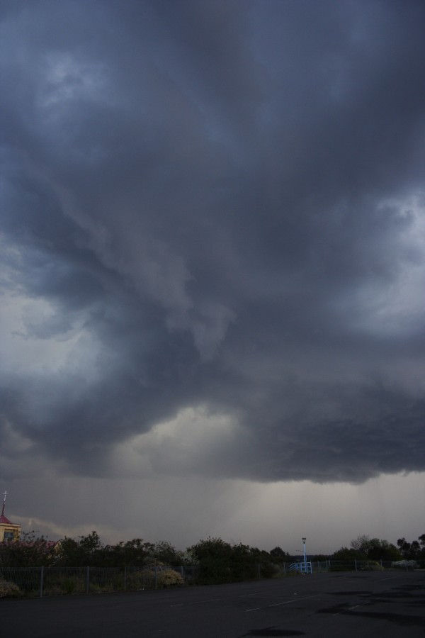 cumulonimbus thunderstorm_base : Quakers Hill, NSW   14 September 2008