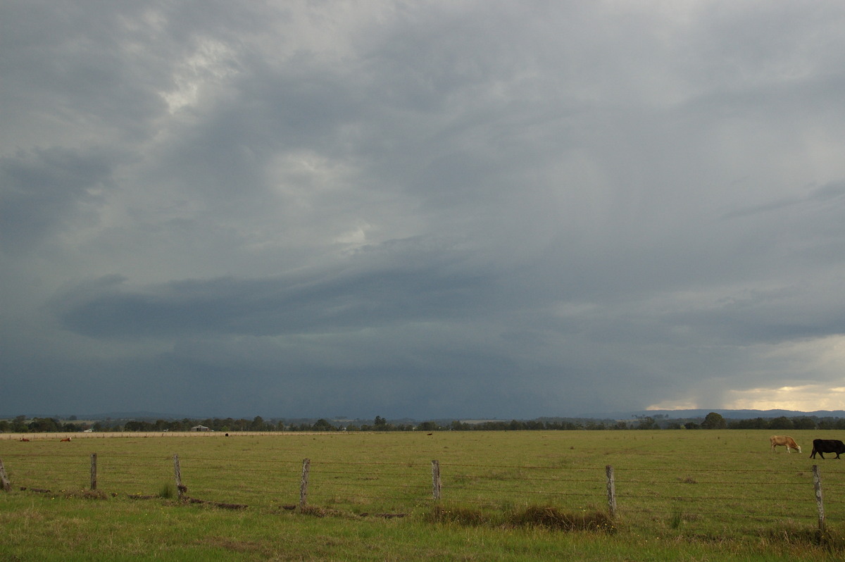 shelfcloud shelf_cloud : N of Casino, NSW   21 September 2008