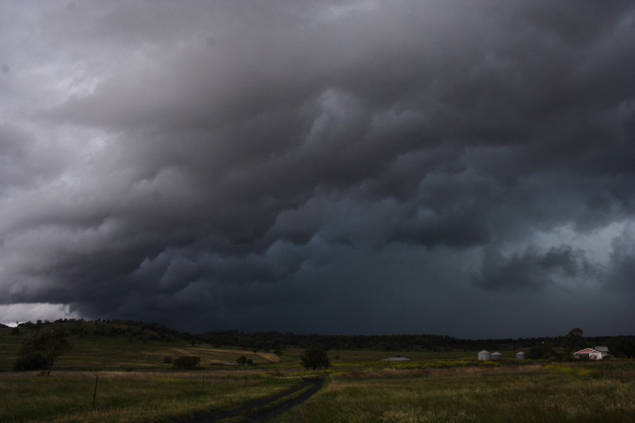 shelfcloud shelf_cloud : W of Gunnedah, NSW   14 October 2008