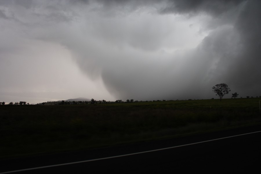 raincascade precipitation_cascade : E of Gunnedah, NSW   14 October 2008