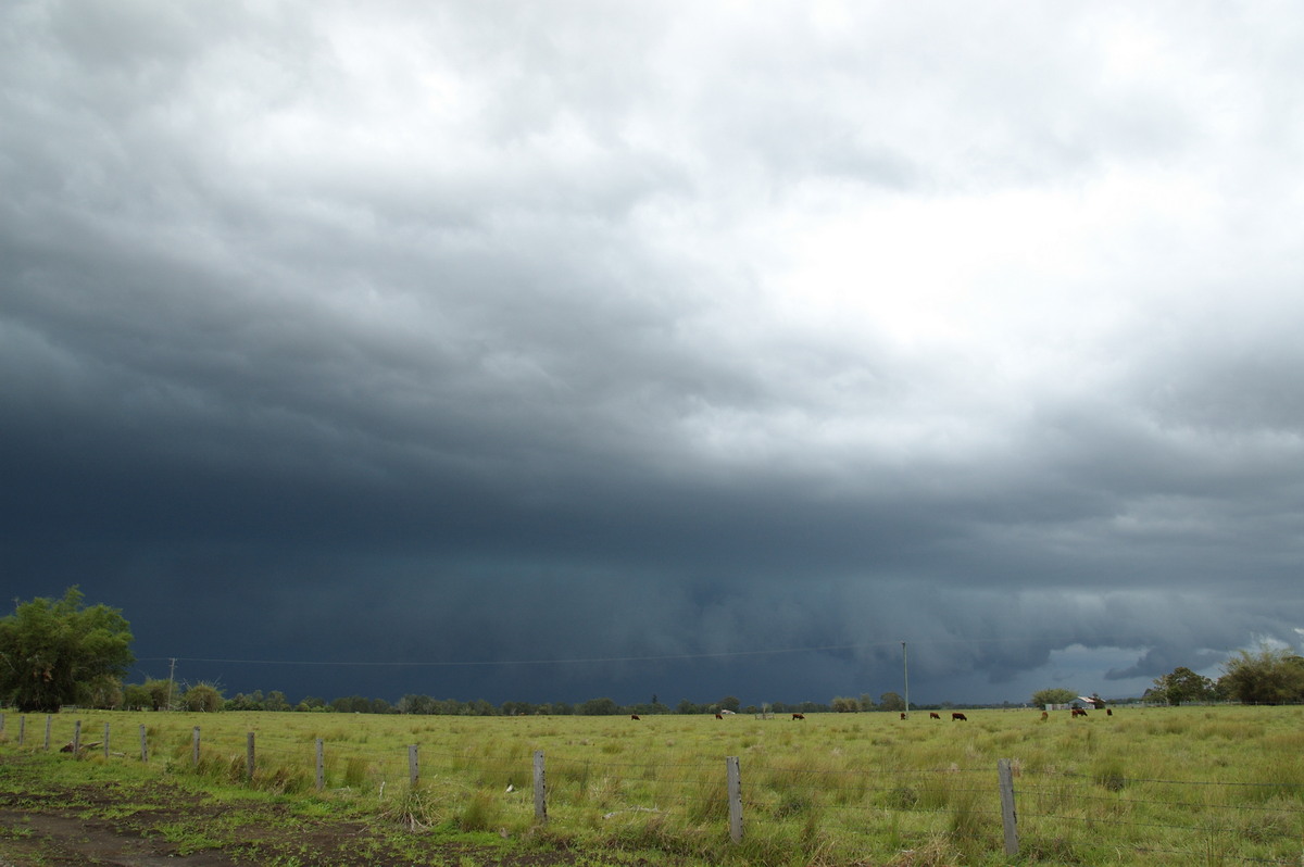 shelfcloud shelf_cloud : Clovass, NSW   22 October 2008