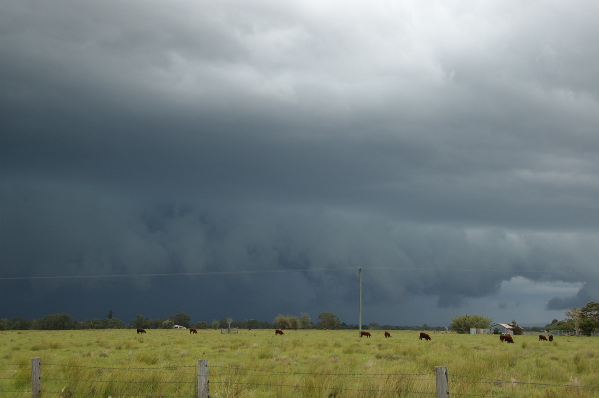 shelfcloud shelf_cloud : Clovass, NSW   22 October 2008