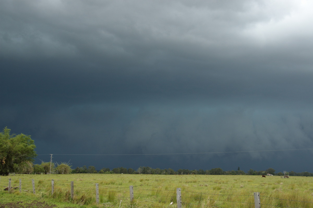 shelfcloud shelf_cloud : Clovass, NSW   22 October 2008