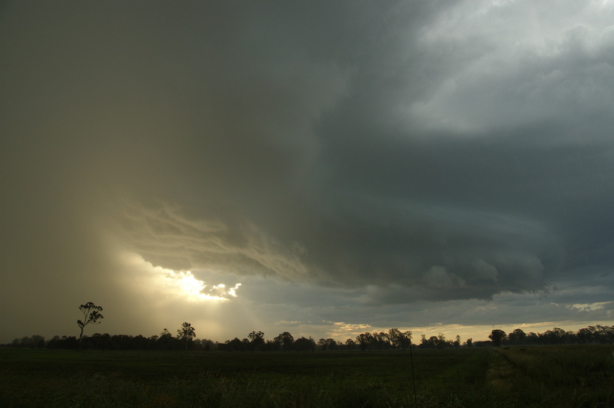 cumulonimbus thunderstorm_base : McKees Hill, NSW   10 December 2008