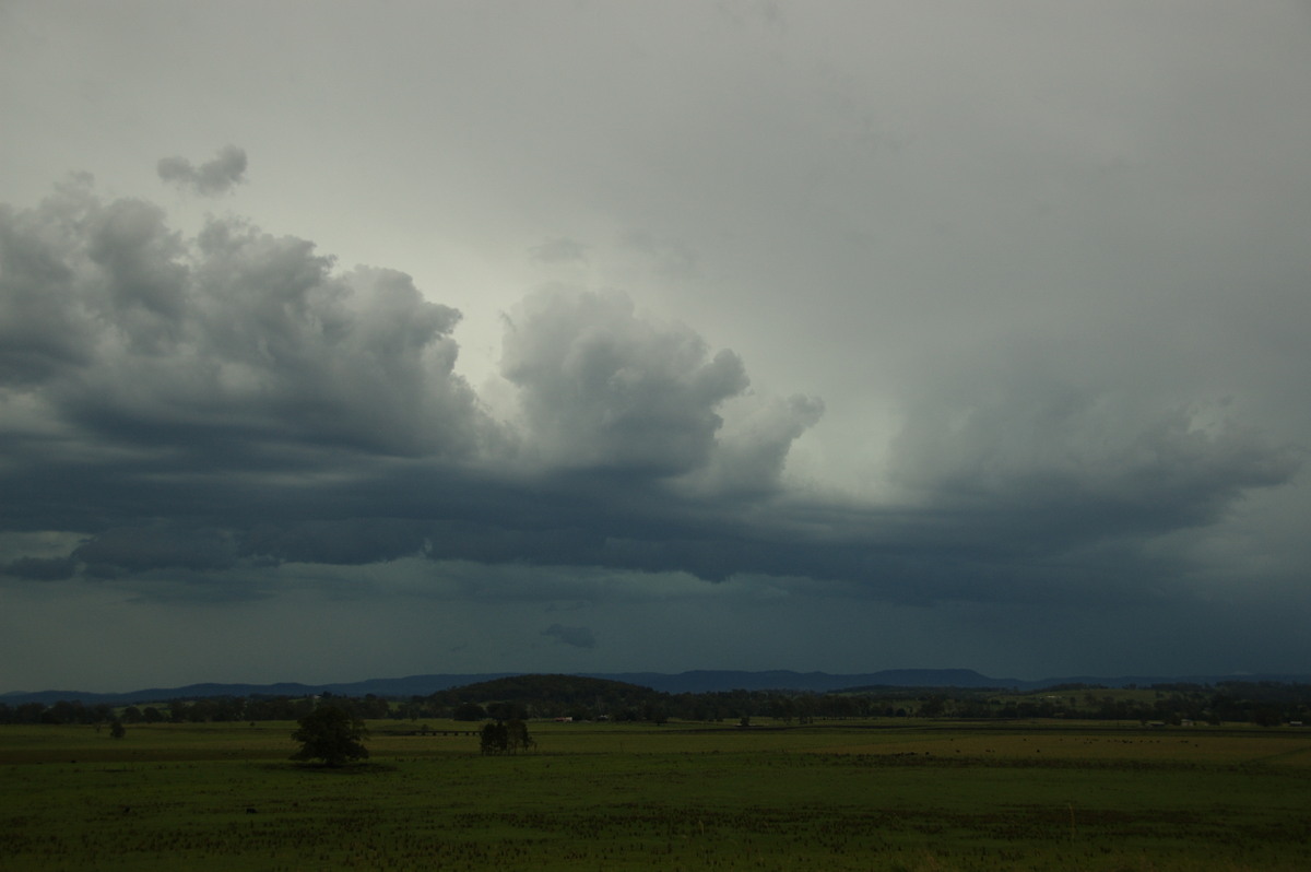 cumulonimbus thunderstorm_base : Cedar Point, NSW   18 December 2008