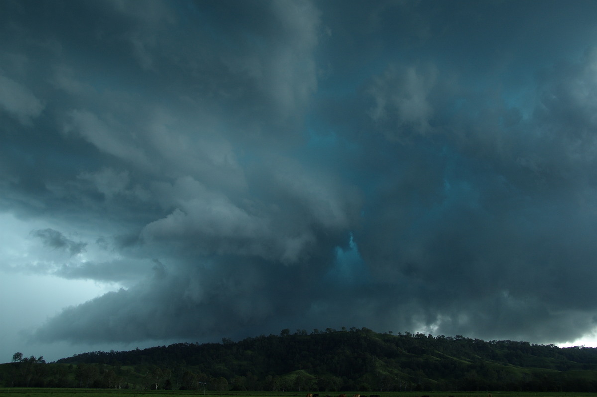 cumulonimbus thunderstorm_base : Kyogle, NSW   24 December 2008