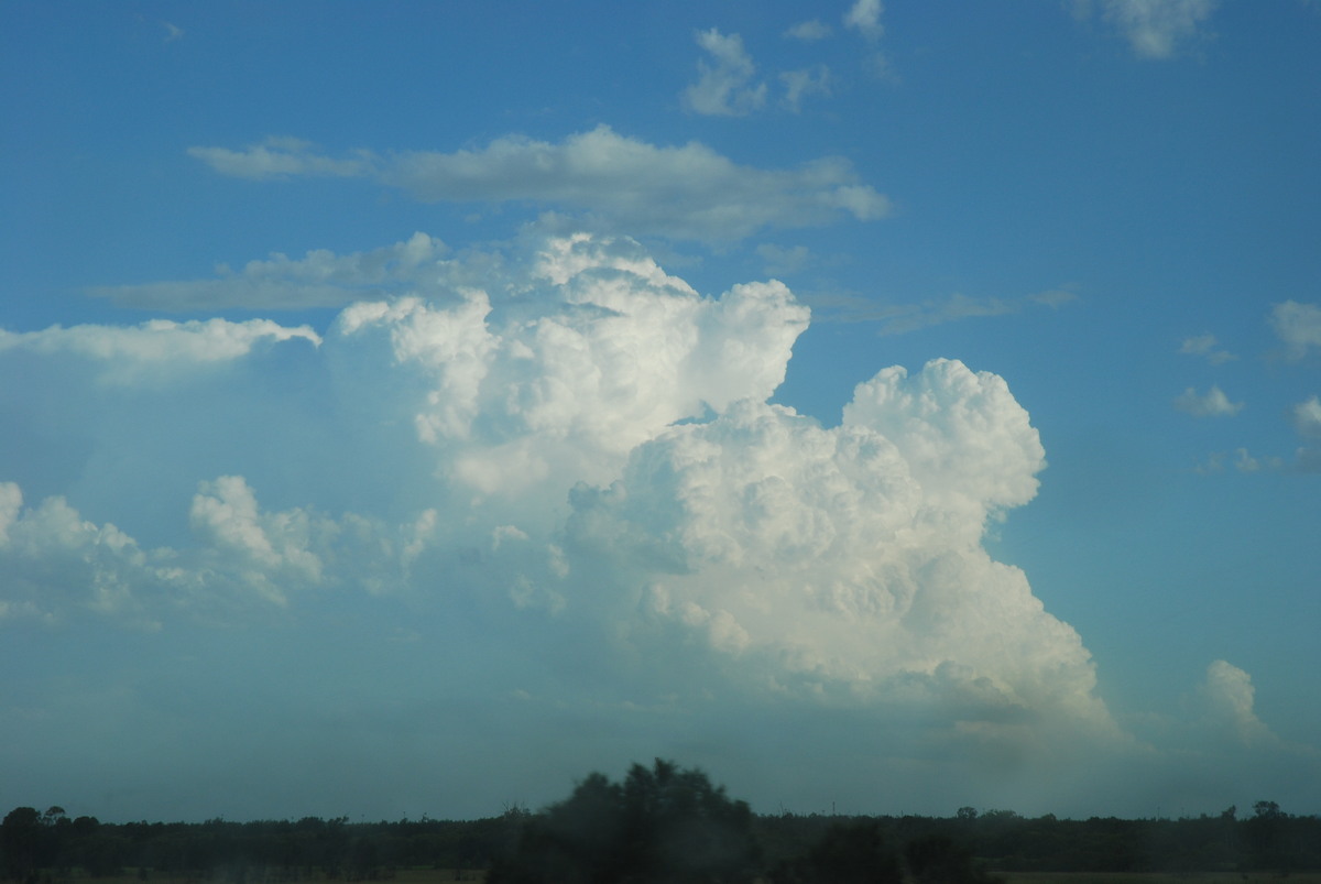 cumulonimbus supercell_thunderstorm : Brisbane, QLD   30 December 2008