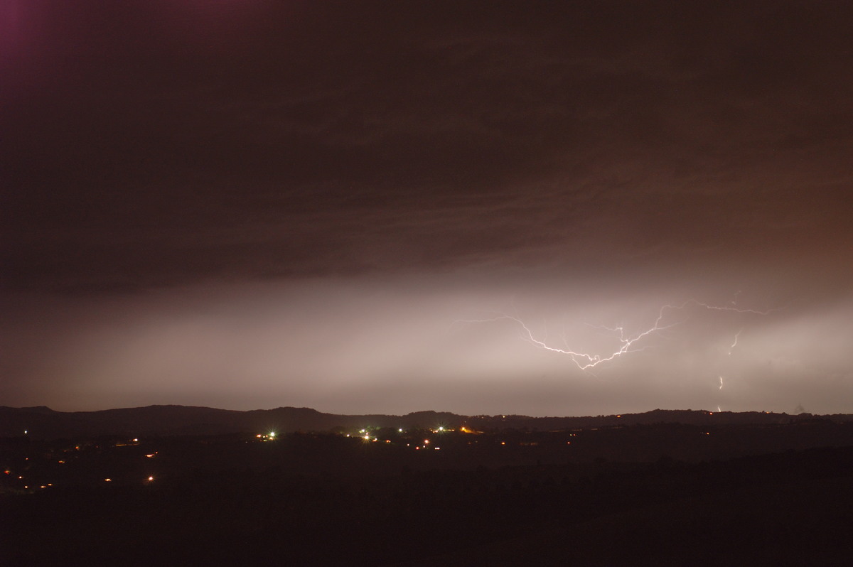 lightning lightning_bolts : McLeans Ridges, NSW   17 April 2009