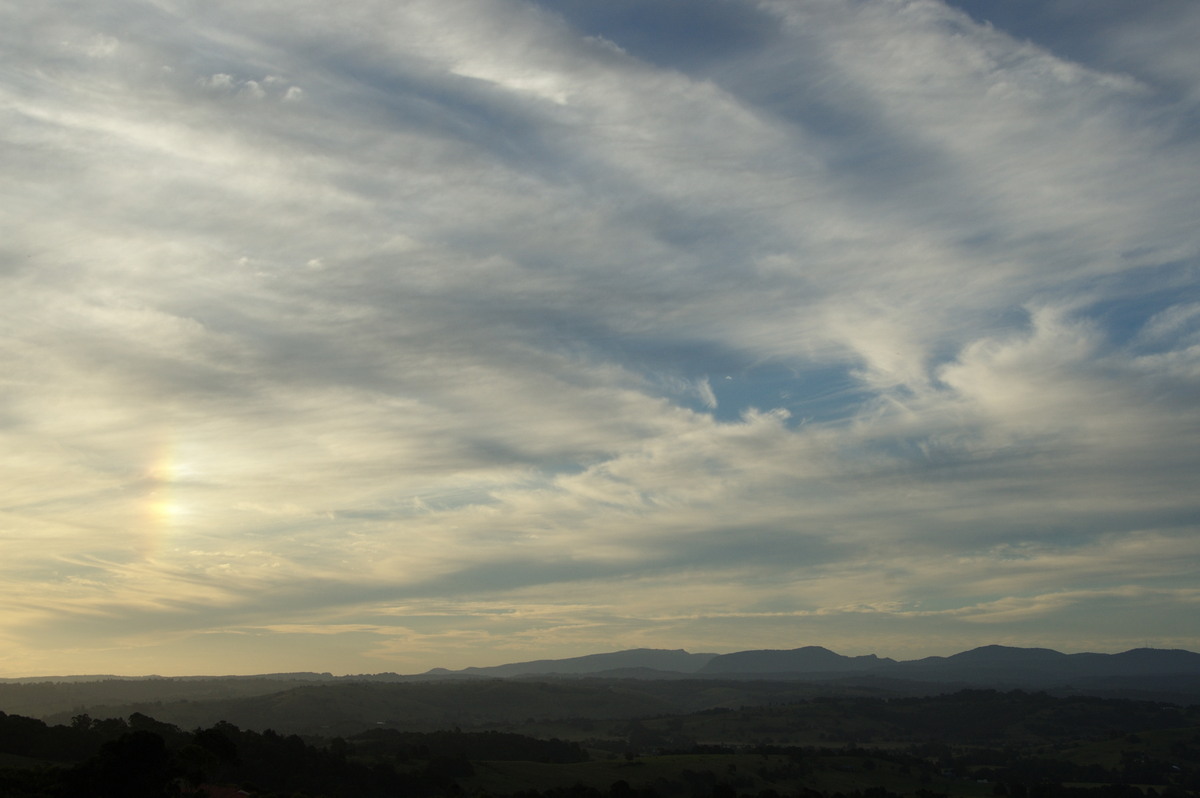 cirrostratus cirrostratus_cloud : McLeans Ridges, NSW   24 April 2009