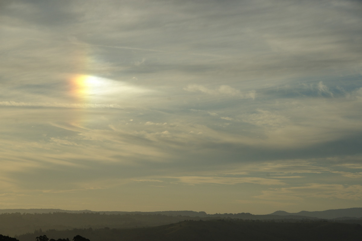 cirrostratus cirrostratus_cloud : McLeans Ridges, NSW   24 April 2009