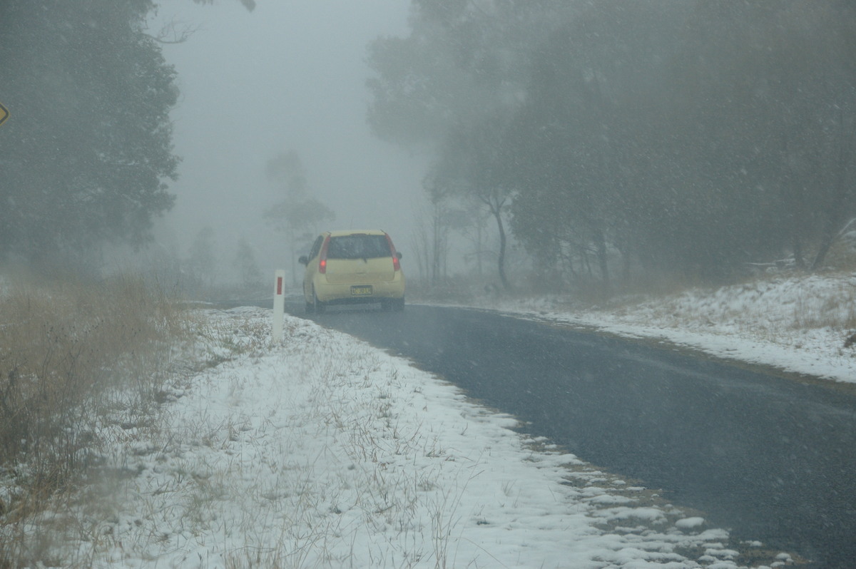 precipitation precipitation_rain : Ben Lomond, NSW   16 July 2009