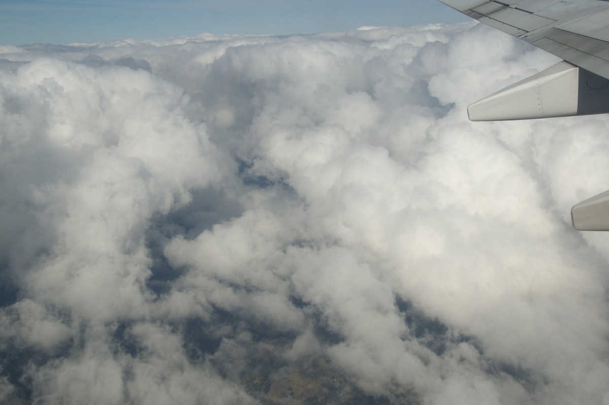 cloudsflying clouds_taken_from_plane : NSW   4 August 2009