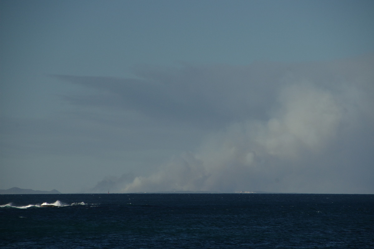 cumulus pyrocumulus : Newcastle, NSW   30 August 2009