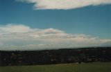 strong anvils indicating good shear from Rooty Hill 10:57am