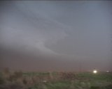 June 4 2003 Supercell near Clovis New Mexico - inflow dominant beast