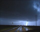 June 4 2003 Supercell near Clovis New Mexico - inflow dominant beast